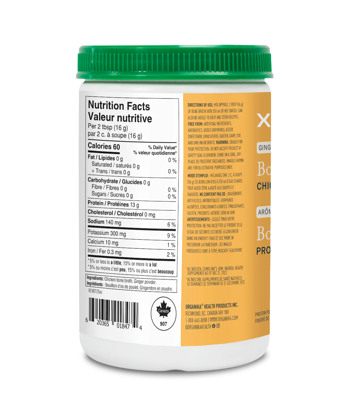 Xinust Chicken Bone Broth Protein Powder