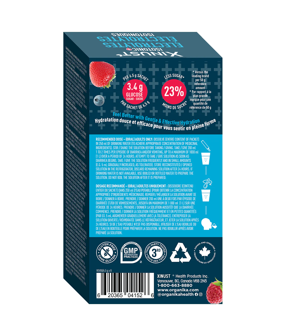 Xinust Isotonic Electrolytes